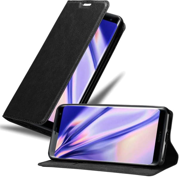 Sony Xperia XZ3 Suojakotelo Suojakuori Lompakkokotelo Matkapuhelinkotelo jossa magneettisuljenta, jalusta-toiminto ja korttitasku