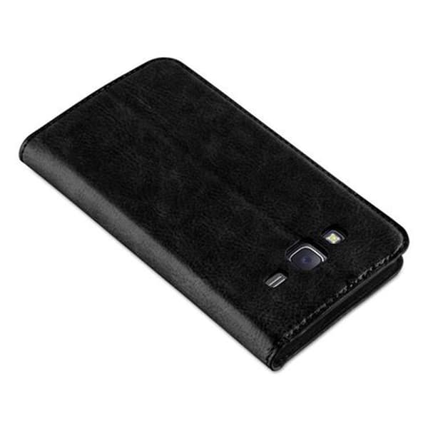 Samsung Galaxy J5 2015 Suojakotelo Suojakuori Lompakkokotelo Matkapuhelinkotelo jossa magneettisuljenta, jalusta-toiminto ja korttitasku