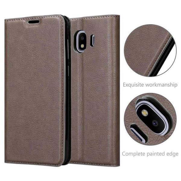 Samsung Galaxy J4 2018 Fodral Skal Plånboksfodral Case med magnetisk stängning, ståfunktion och kortficka