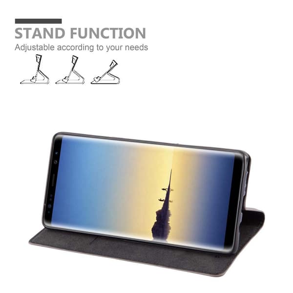 Samsung Galaxy NOTE 8 Fodral Skal Plånboksfodral Case med magnetisk stängning, ståfunktion och kortficka