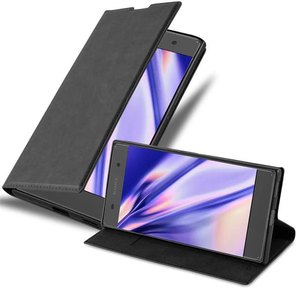 Sony Xperia XA1 Suojakotelo Suojakuori Lompakkokotelo Matkapuhelinkotelo jossa magneettisuljenta, jalusta-toiminto ja korttitasku