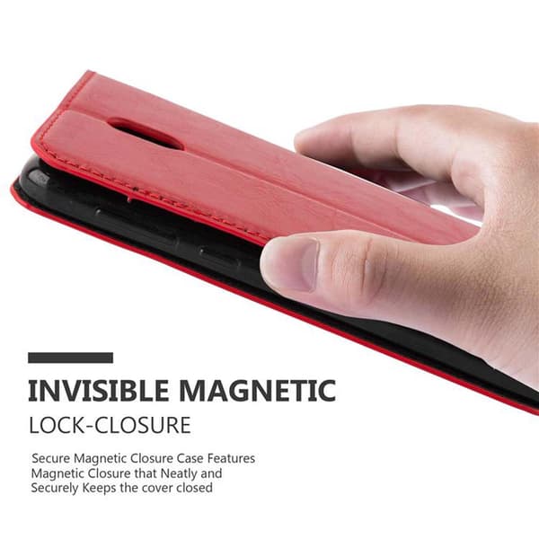 Nokia 2 2017 Fodral Skal Plånboksfodral Case med magnetisk stängning, ståfunktion och kortficka