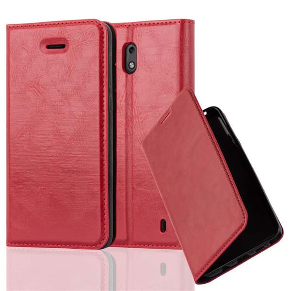 Nokia 2 2017 Fodral Skal Plånboksfodral Case med magnetisk stängning, ståfunktion och kortficka