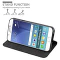 Miniatyrbild 5 av 7: Samsung Galaxy A8 2015 Fodral Skal Plånboksfodral Case med magnetisk stängning, ståfunktion och kortficka