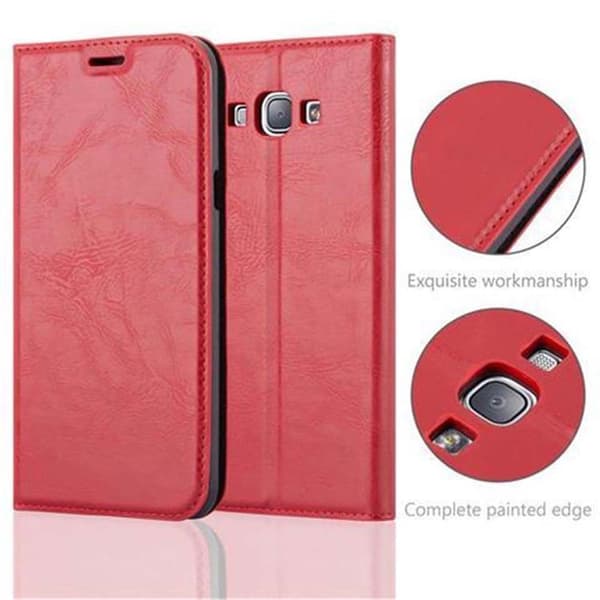 Samsung Galaxy A8 2015 Fodral Skal Plånboksfodral Case med magnetisk stängning, ståfunktion och kortficka