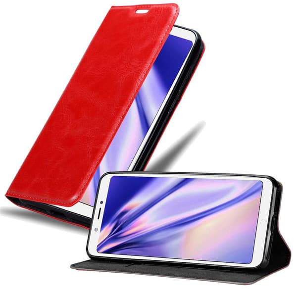 Cover BQ Aquaris C Etui Case () ÆBLE RØD
