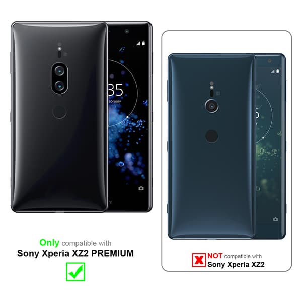 Sony Xperia XZ2 PREMIUM Fodral Skal Plånboksfodral Case med magnetisk stängning, ståfunktion och kortficka
