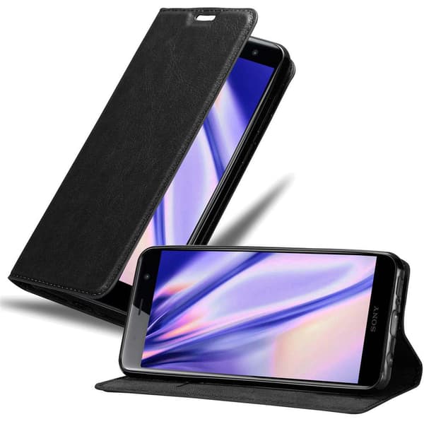 Sony Xperia XZ2 PREMIUM Suojakotelo Suojakuori Lompakkokotelo Matkapuhelinkotelo jossa magneettisuljenta, jalusta-toiminto ja korttitasku YÖ MUSTAA Sony Xperia XZ2 PREMIUM Suojakotelo Suojakuori Lompakkokotelo Matkapuhelinkotelo jossa magneettisuljenta, jalusta-toiminto ja korttitasku YÖ MUSTAA