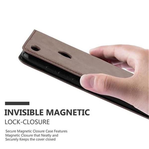 Huawei P8 LITE 2017 / P9 LITE 2017 Fodral Skal Plånboksfodral Case med magnetisk stängning, ståfunktion och kortficka