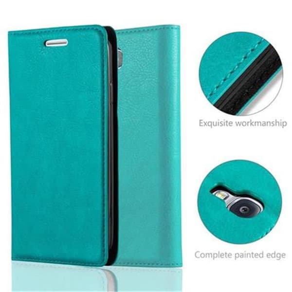 Samsung Galaxy S4 Fodral Skal Plånboksfodral Case med magnetisk stängning, ståfunktion och kortficka