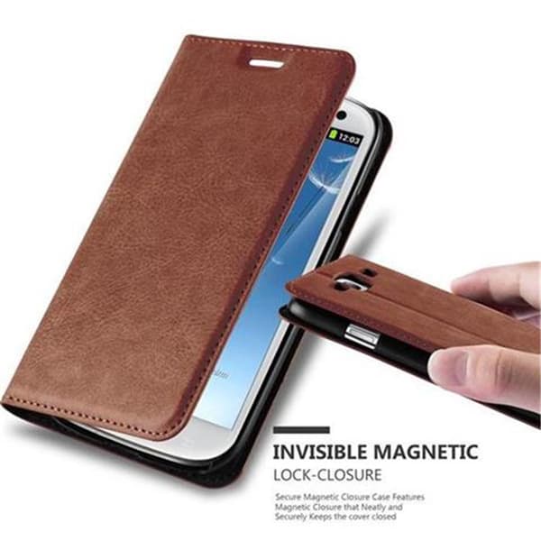 Samsung Galaxy S3 / S3 NEO Fodral Skal Plånboksfodral Case med magnetisk stängning, ståfunktion och kortficka