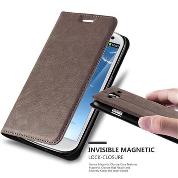 Samsung Galaxy S3 / S3 NEO Fodral Skal Plånboksfodral Case med magnetisk stängning, ståfunktion och kortficka