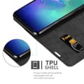 Miniatyrbilde 2 av 7: Lommebokdeksel til Samsung Galaxy S10e Deksel med magnetisk lukking, stativfunksjon og kortlomme
