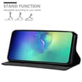 Miniatyrbild 4 av 7: Samsung Galaxy S10e Fodral Skal Plånboksfodral Case med magnetisk stängning, ståfunktion och kortficka