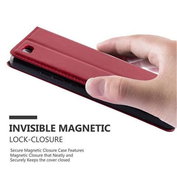 Huawei P8 LITE 2015 Fodral Skal Plånboksfodral Case med magnetisk stängning, ståfunktion och kortficka