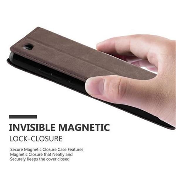 Huawei P8 LITE 2015 Fodral Skal Plånboksfodral Case med magnetisk stängning, ståfunktion och kortficka
