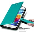 Miniatyrbild 1 av 7: Samsung Galaxy S5 MINI / S5 MINI DUOS Fodral Skal Plånboksfodral Case med magnetisk stängning, ståfunktion och kortficka