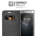 Pikkukuva 4 / 7: Sony Xperia XA2 ULTRA Suojakotelo Suojakuori Lompakkokotelo Matkapuhelinkotelo jossa magneettisuljenta, jalusta-toiminto ja korttitasku