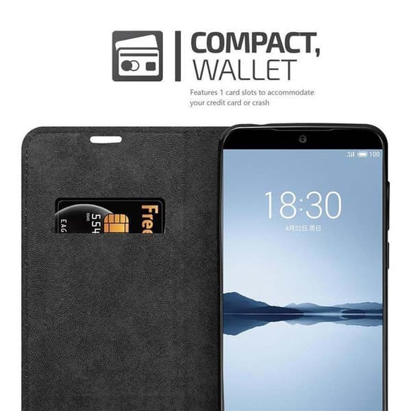 MEIZU 15 Suojakotelo Suojakuori Lompakkokotelo Matkapuhelinkotelo jossa magneettisuljenta, jalusta-toiminto ja korttitasku