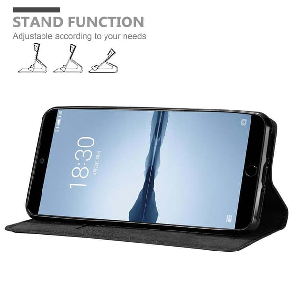 MEIZU 15 Fodral Skal Plånboksfodral Case med magnetisk stängning, ståfunktion och kortficka