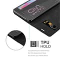 Miniatyrbilde 5 av 7: Lommebokdeksel til Sony Xperia X PERFORMANCE Deksel med magnetisk lukking, stativfunksjon og kortlomme