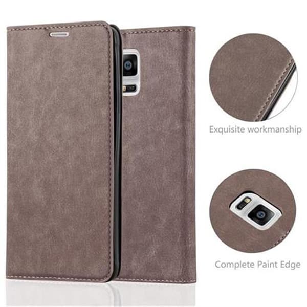 Samsung Galaxy NOTE 4 Fodral Skal Plånboksfodral Case med magnetisk stängning, ståfunktion och kortficka