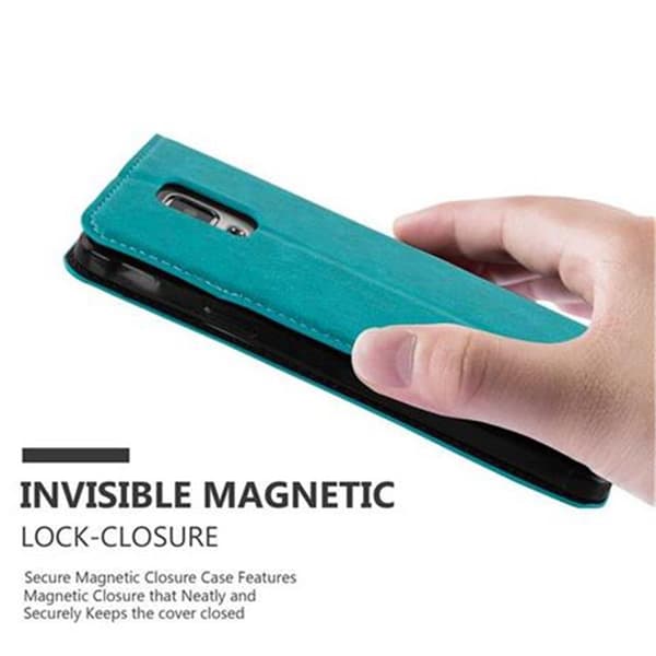 Lommebokdeksel til Samsung Galaxy NOTE 4 Deksel med magnetisk lukking, stativfunksjon og kortlomme