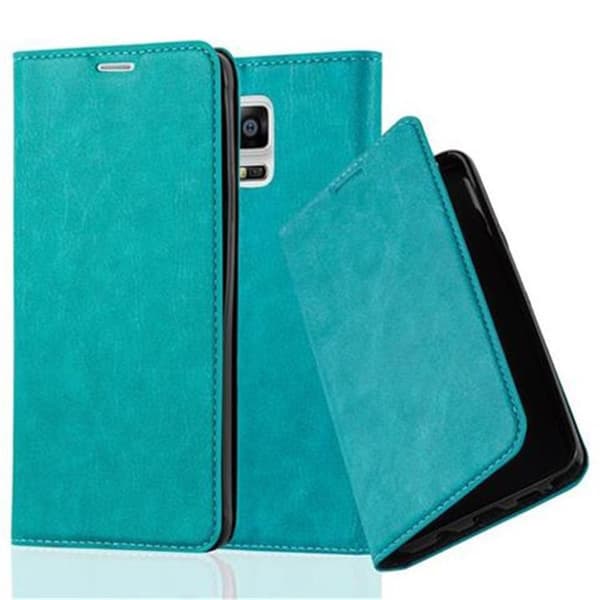 Samsung Galaxy NOTE 4 Suojakotelo Suojakuori Lompakkokotelo Matkapuhelinkotelo jossa magneettisuljenta, jalusta-toiminto ja korttitasku
