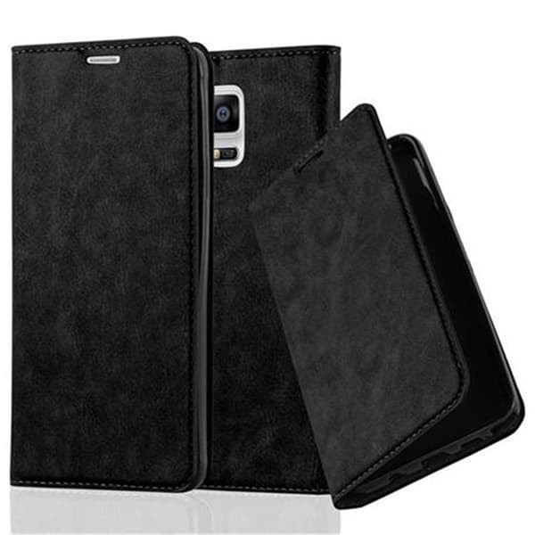 Lommebokdeksel til Samsung Galaxy NOTE 4 Deksel med magnetisk lukking, stativfunksjon og kortlomme