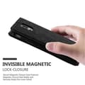 Miniatyrbild 5 av 6: Samsung Galaxy NOTE 4 Fodral Skal Plånboksfodral Case med magnetisk stängning, ståfunktion och kortficka