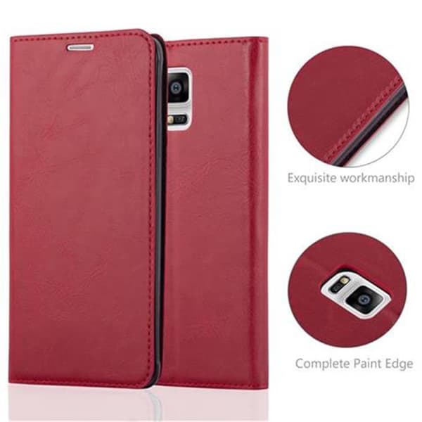 Samsung Galaxy NOTE 4 Fodral Skal Plånboksfodral Case med magnetisk stängning, ståfunktion och kortficka