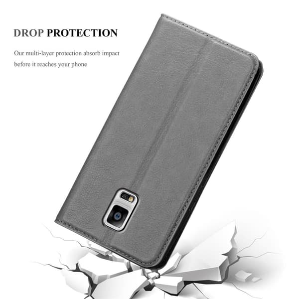 Samsung Galaxy NOTE 4 Fodral Skal Plånboksfodral Case med magnetisk stängning, ståfunktion och kortficka