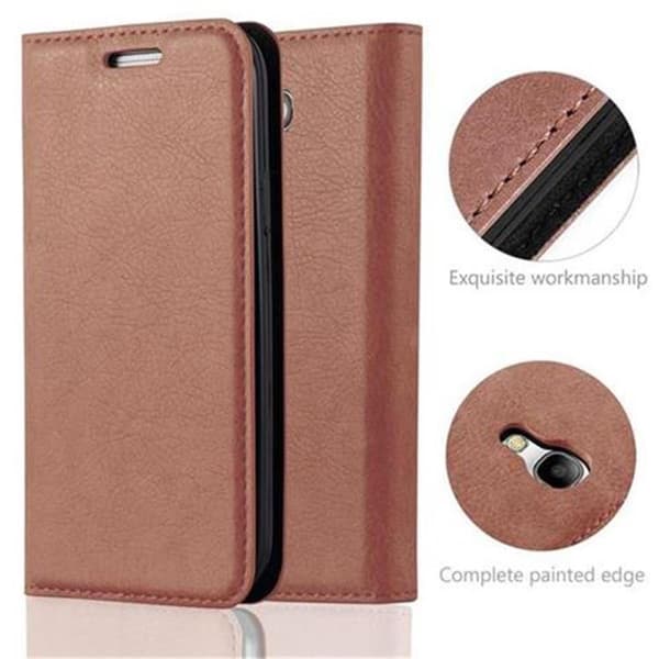 Samsung Galaxy S4 MINI Fodral Skal Plånboksfodral Case med magnetisk stängning, ståfunktion och kortficka