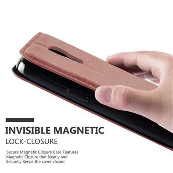 Samsung Galaxy S4 MINI Fodral Skal Plånboksfodral Case med magnetisk stängning, ståfunktion och kortficka
