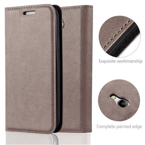 Samsung Galaxy S4 MINI Fodral Skal Plånboksfodral Case med magnetisk stängning, ståfunktion och kortficka