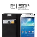 Miniatyrbild 4 av 7: Samsung Galaxy S4 MINI Fodral Skal Plånboksfodral Case med magnetisk stängning, ståfunktion och kortficka