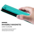 Miniatyrbilde 5 av 6: Lommebokdeksel til Sony Xperia M5 Deksel med magnetisk lukking, stativfunksjon og kortlomme