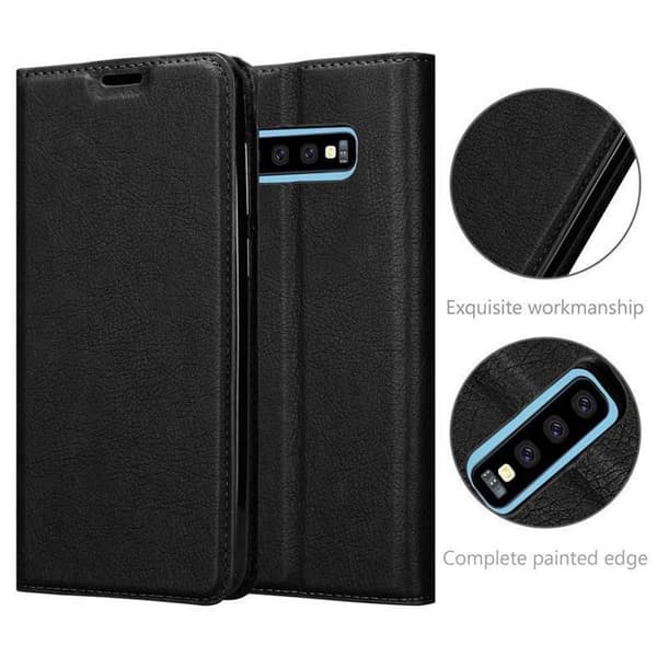 Samsung Galaxy S10 PLUS Suojakotelo Suojakuori Lompakkokotelo Matkapuhelinkotelo jossa magneettisuljenta, jalusta-toiminto ja korttitasku