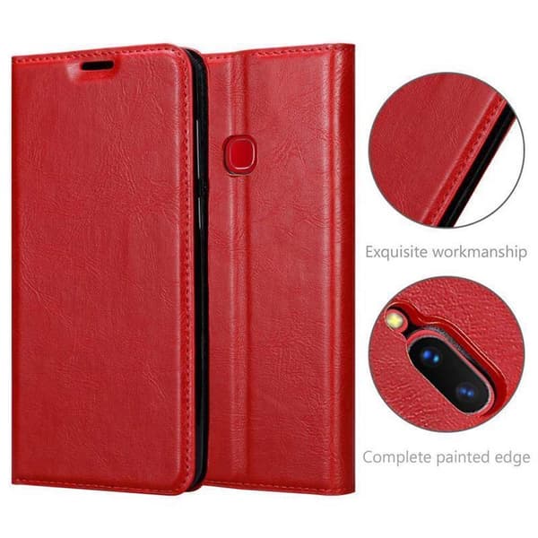 Vivo X21 Fodral Skal Plånboksfodral Case med magnetisk stängning, ståfunktion och kortficka
