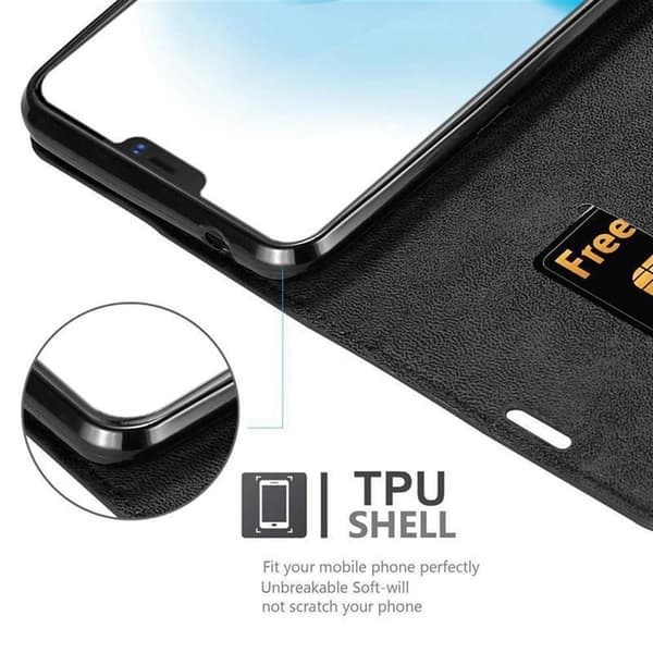 Vivo X21 Suojakotelo Suojakuori Lompakkokotelo Matkapuhelinkotelo jossa magneettisuljenta, jalusta-toiminto ja korttitasku