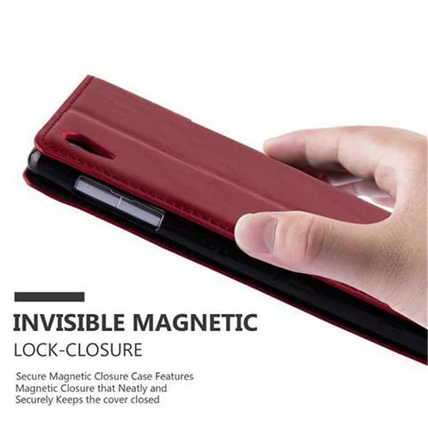 Sony Xperia Z1 Fodral Skal Plånboksfodral Case med magnetisk stängning, ståfunktion och kortficka