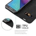 Miniatyrbilde 3 av 6: Lommebokdeksel til Samsung Galaxy J5 2017 US Version Deksel med magnetisk lukking, stativfunksjon og kortlomme