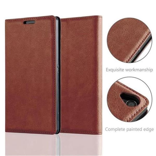 Sony Xperia Z3 Suojakotelo Suojakuori Lompakkokotelo Matkapuhelinkotelo jossa magneettisuljenta, jalusta-toiminto ja korttitasku