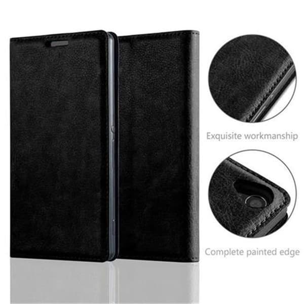 Lommebokdeksel til Sony Xperia Z3 Deksel med magnetisk lukking, stativfunksjon og kortlomme