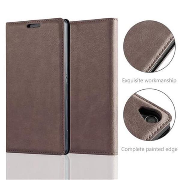 Lommebokdeksel til Sony Xperia Z3 Deksel med magnetisk lukking, stativfunksjon og kortlomme