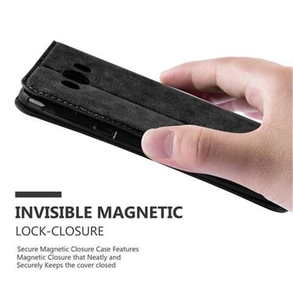 Lommebokdeksel til Samsung Galaxy J7 2016 Deksel med magnetisk lukking, stativfunksjon og kortlomme