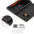 Pikkukuva 4 / 8: Sony Xperia X COMPACT Suojakotelo Suojakuori Lompakkokotelo Matkapuhelinkotelo jossa magneettisuljenta, jalusta-toiminto ja korttitasku