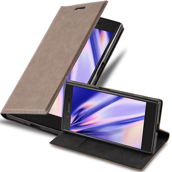 Sony Xperia X COMPACT Suojakotelo Suojakuori Lompakkokotelo Matkapuhelinkotelo jossa magneettisuljenta, jalusta-toiminto ja korttitasku