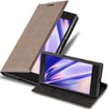 Pikkukuva 1 / 8: Sony Xperia X COMPACT Suojakotelo Suojakuori Lompakkokotelo Matkapuhelinkotelo jossa magneettisuljenta, jalusta-toiminto ja korttitasku