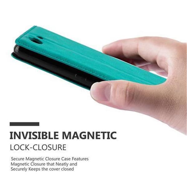 Sony Xperia Z3 COMPACT Fodral Skal Plånboksfodral Case med magnetisk stängning, ståfunktion och kortficka